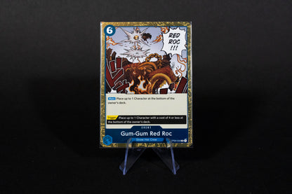 OP04-056, Gum-Gum Red Roc, One Piece, Kingdoms of Intrigue, Rare, Ungraded, English