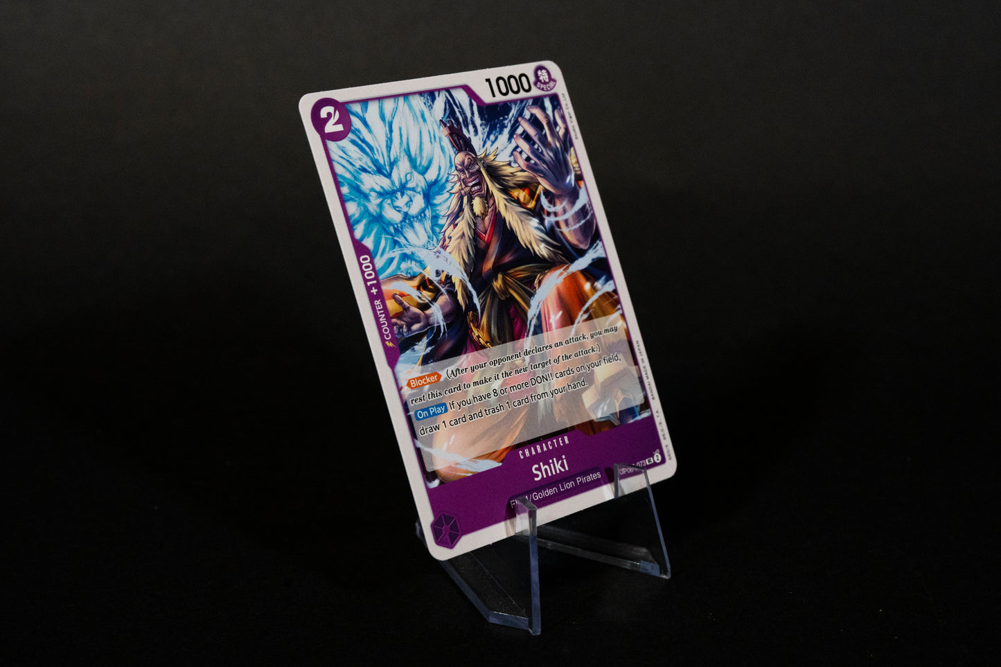 OP06-073, Shiki, One Piece, Wings of the Captain, Uncommon, Ungraded, English