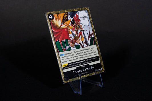 OP04-094, Trueno Bastardo, One Piece, Kingdoms of Intrigue, Rare, Ungraded, English