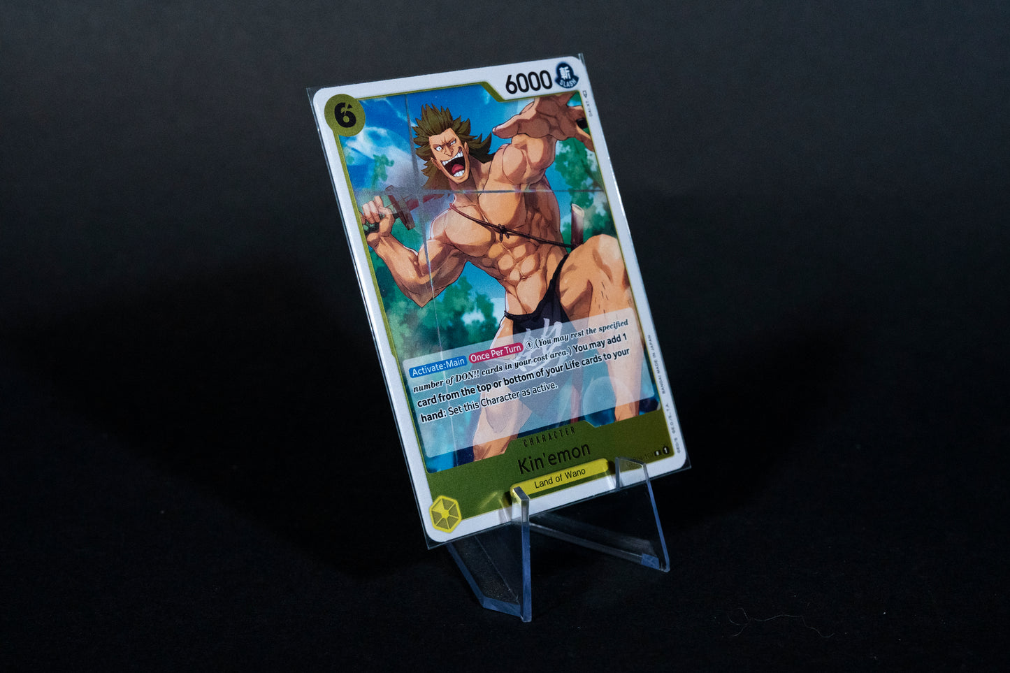 OP04-102, Kin'emon, One Piece, Kingdoms of Intrigue, Rare, Ungraded, E Tenrec Studios OP04-102, Kin'emon, One Piece, Kingdoms of Intrigue, Rare, Ungraded, E Tenrec Studios