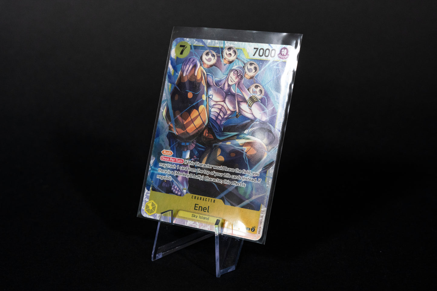 OP05-100, Enel, One Piece, Awakening of the New Era, Super Rare, Ungraded, English