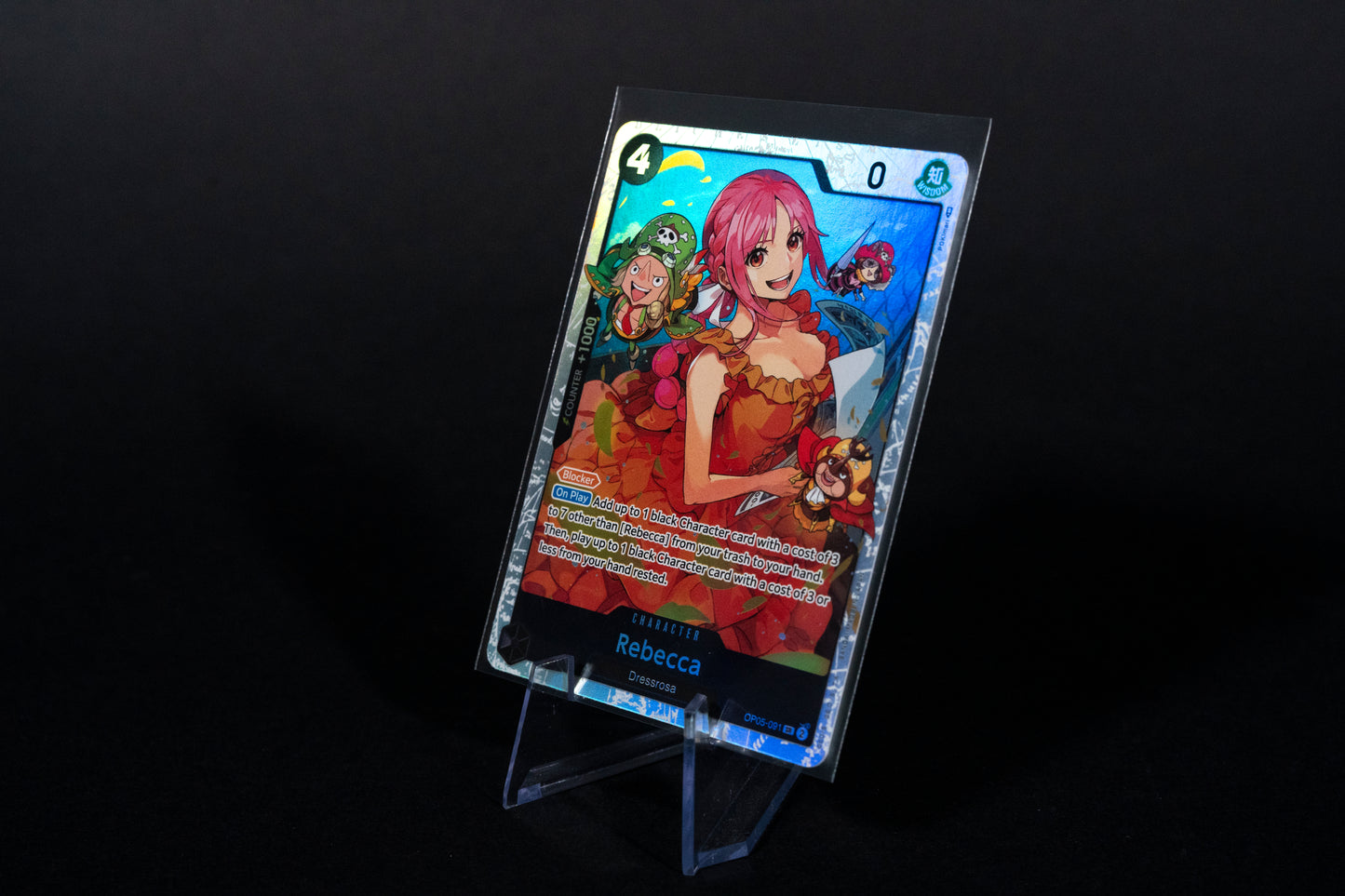 OP05-091, Rebecca, One Piece, Awakening of the New Era, Super Rare, Ungraded, English