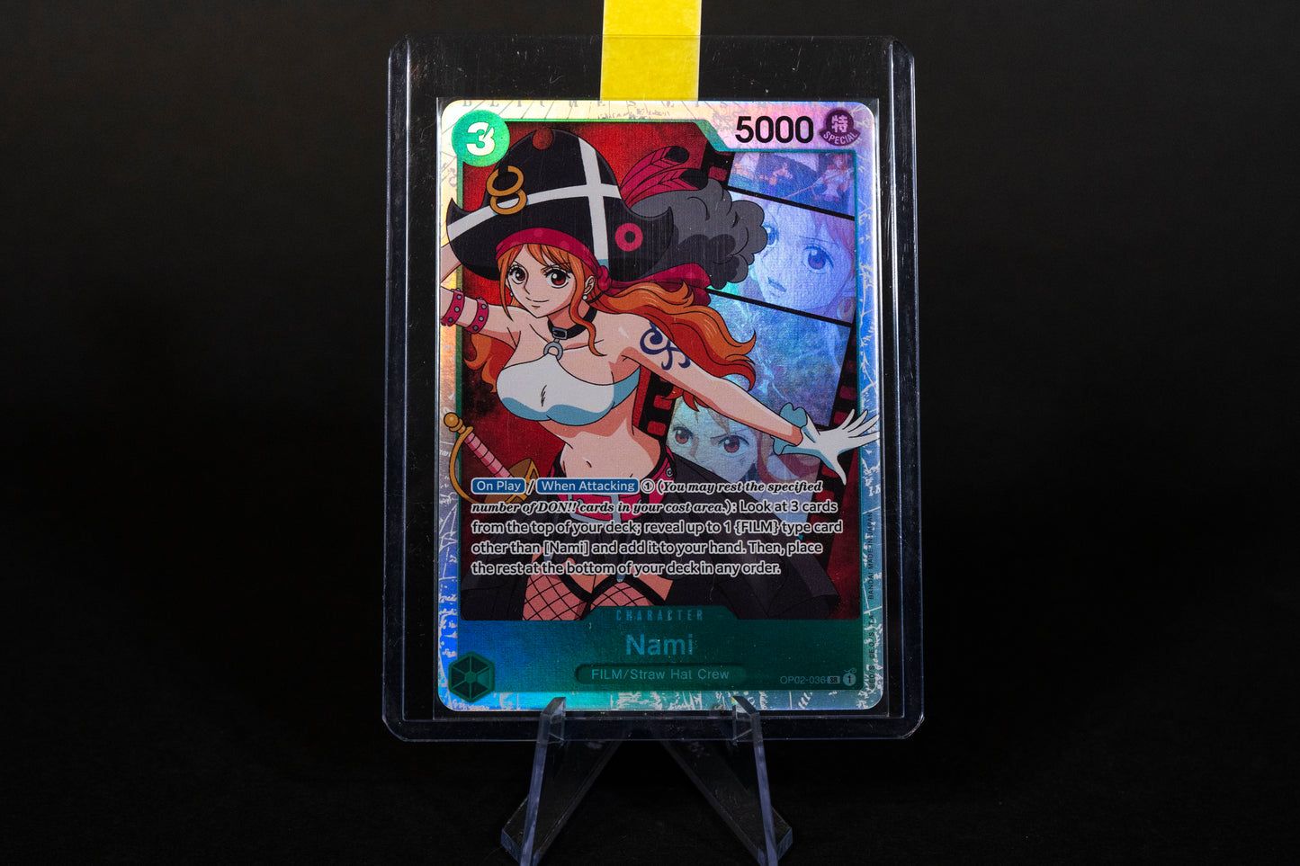 OP02-036, Nami, One Piece, Paramount War, Super Rare, Ungraded, English