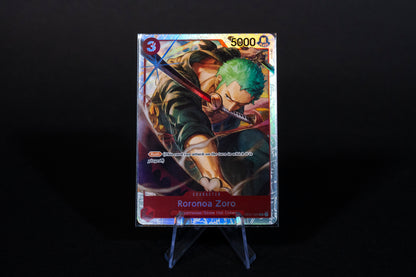 OP01-025, Roronoa Zoro, One Piece, Ultimate Deck The Three Captains, Super Rare, Ungraded, English