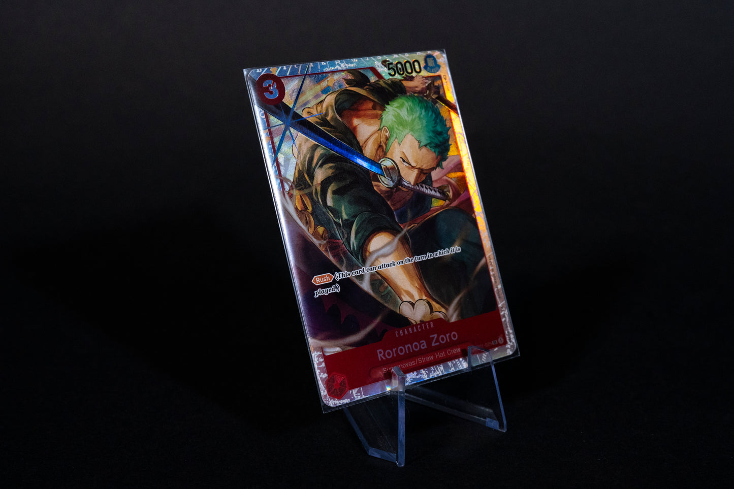 OP01-025, Roronoa Zoro, One Piece, Ultimate Deck The Three Captains, Super Rare, Ungraded, English