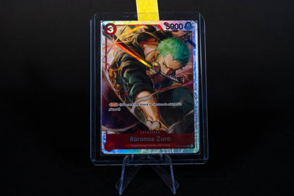 OP01-025, Roronoa Zoro, One Piece, Ultimate Deck The Three Captains, Super Rare, Ungraded, English