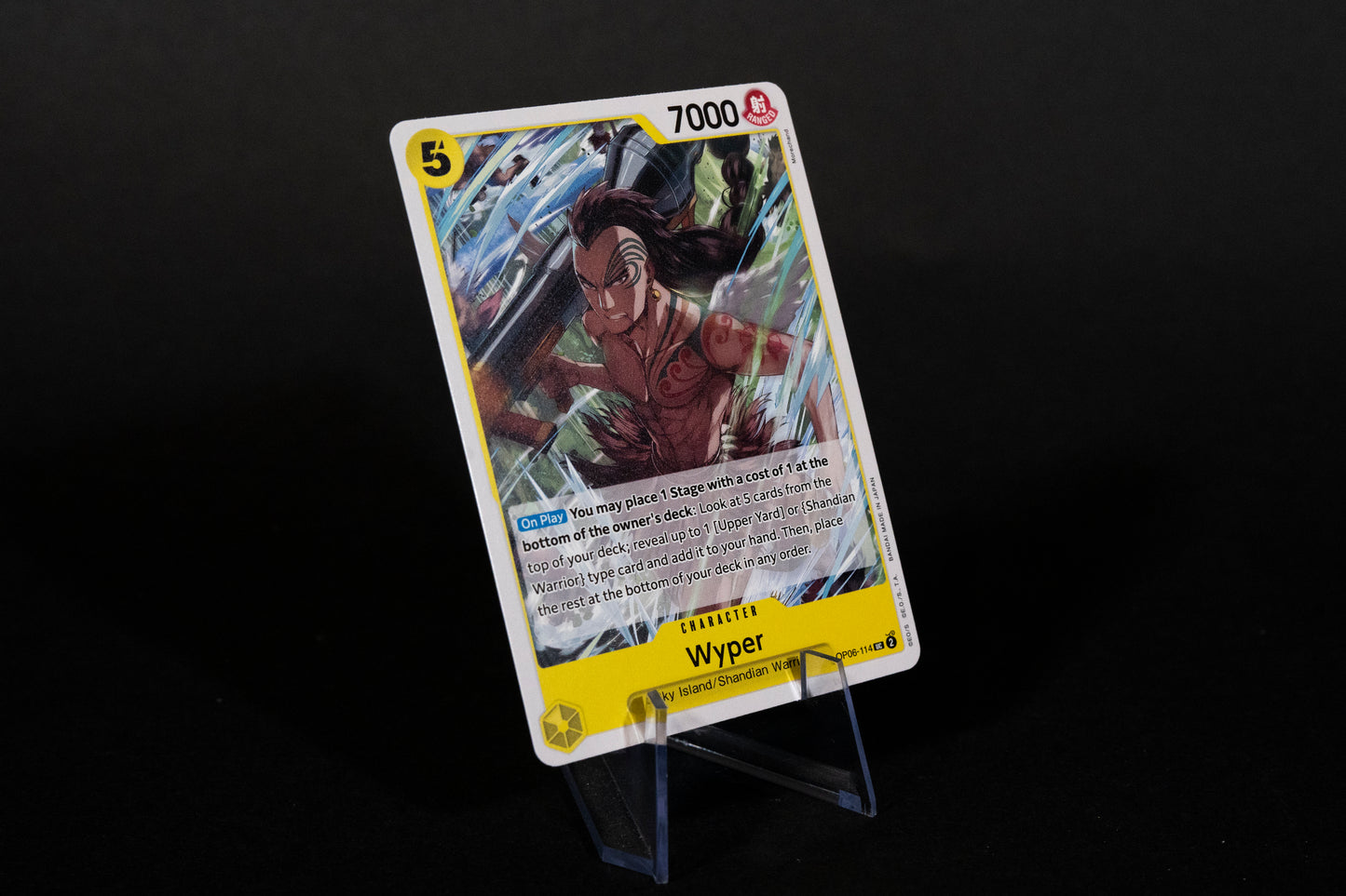 OP06-114, Wyper, One Piece, Wings of the Captain, Uncommon, Ungraded, English