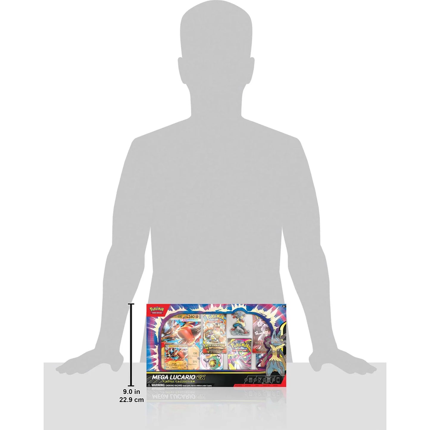 Pokémon, Mega Lucario ex Figure Collection, New Sealed