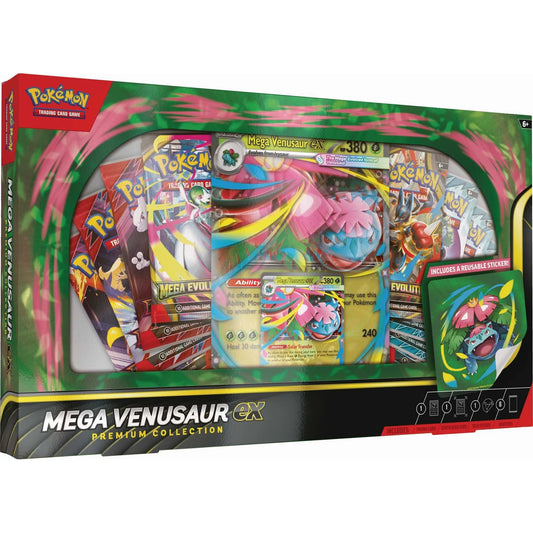 Pokémon, Mega Venusaur ex Premium Collection, New Sealed