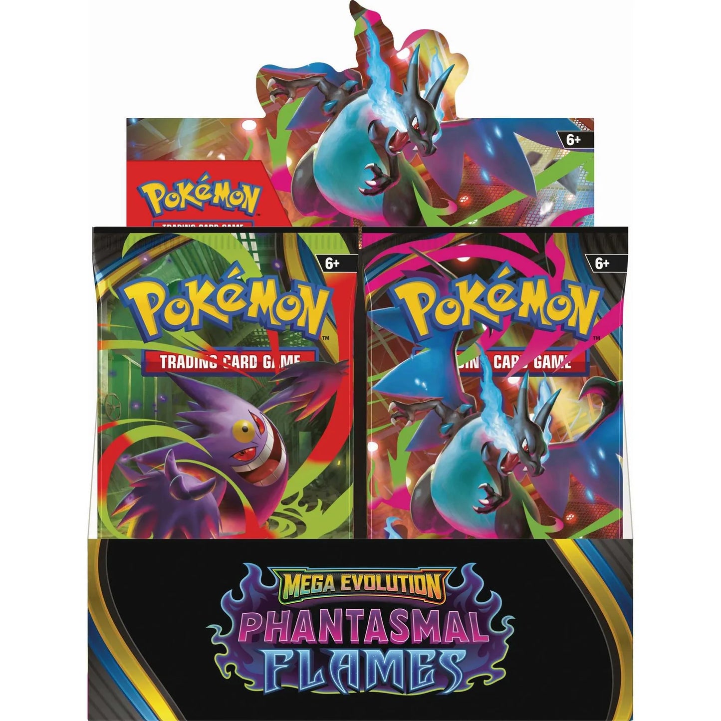 Pokémon, Mega Evolution Phantasmal Flames, Booster Display Box, New Sealed