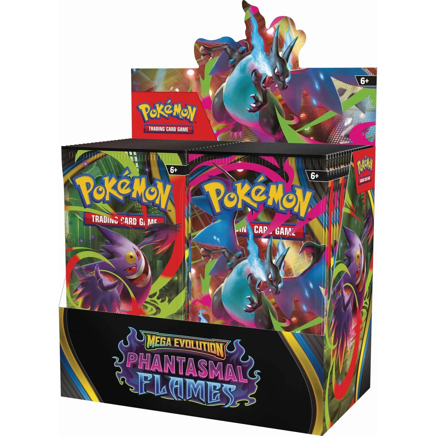 Pokémon, Mega Evolution Phantasmal Flames, Booster Display Box, New Sealed