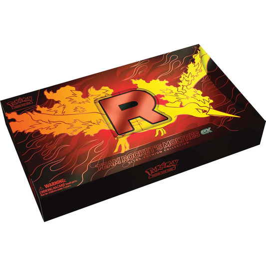 Pokémon, Team Rocket's Moltres ex Ultra-Premium Collection, New Sealed