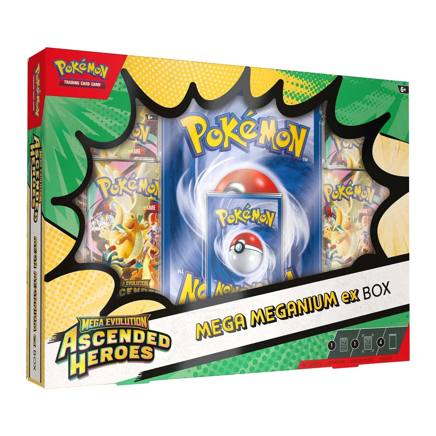 Pokémon, Mega Evolution Ascended Heroes - Mega Meganium ex Box, New Sealed, ORDER LIMITS APPLY