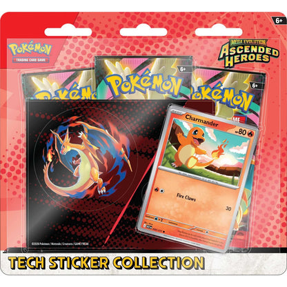 Pokémon, Mega Evolution Ascended Heroes - Tech Sticker Collection New Sealed, ORDER LIMITS APPLY
