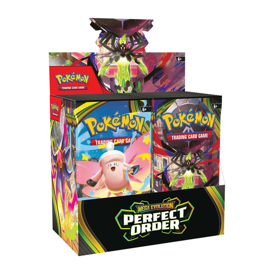 Pokémon, Pokémon TCG: Mega Evolution Perfect Order - Booster Box (36), New Sealed, ORDER LIMITS APPLY