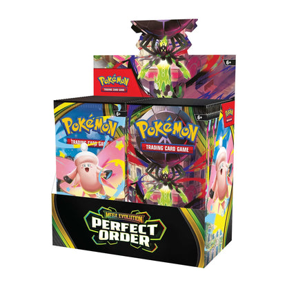 Pokémon, Pokémon TCG: Mega Evolution Perfect Order - Booster Box (36), New Sealed, ORDER LIMITS APPLY