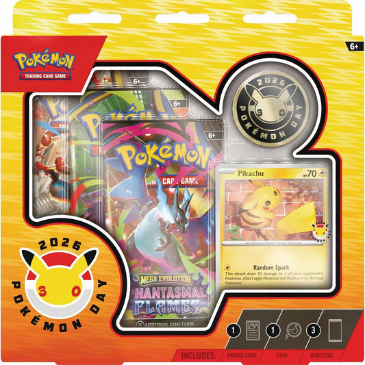 Pokémon, Pokemon Day 2026 Collection - Pikachu Anniversary Boxes, New Sealed, ORDER LIMITS APPLY