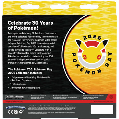 Pokémon, Pokemon Day 2026 Collection - Pikachu Anniversary Boxes, New Sealed, ORDER LIMITS APPLY