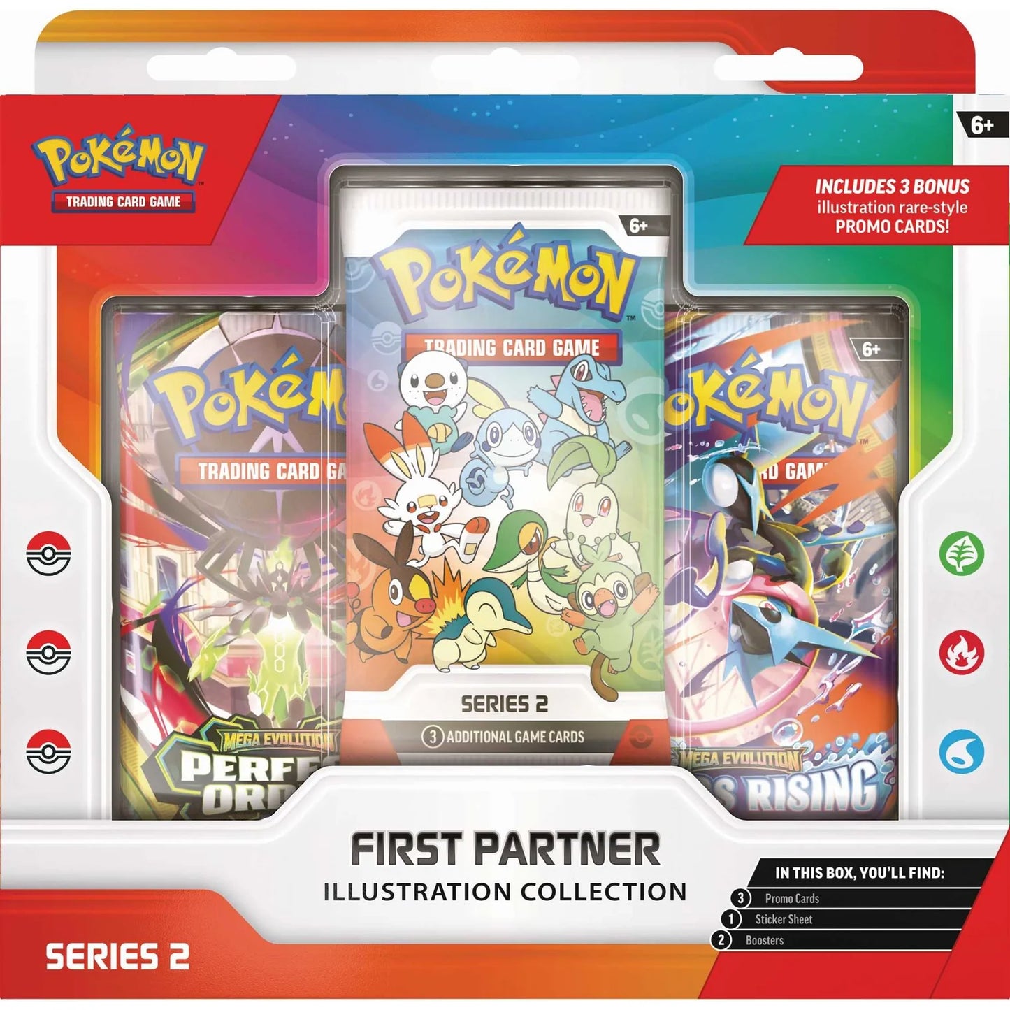 Pokémon, First Partner Illustration Collection - Series 2, New Sealed, ORDER LIMITS APPLY