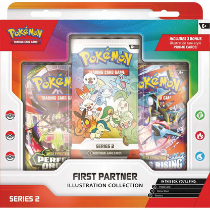 Pokémon, First Partner Illustration Collection - Series 2, New Sealed, ORDER LIMITS APPLY