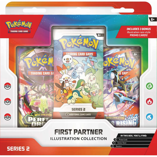 Pokémon, First Partner Illustration Collection - Series 2, New Sealed, ORDER LIMITS APPLY