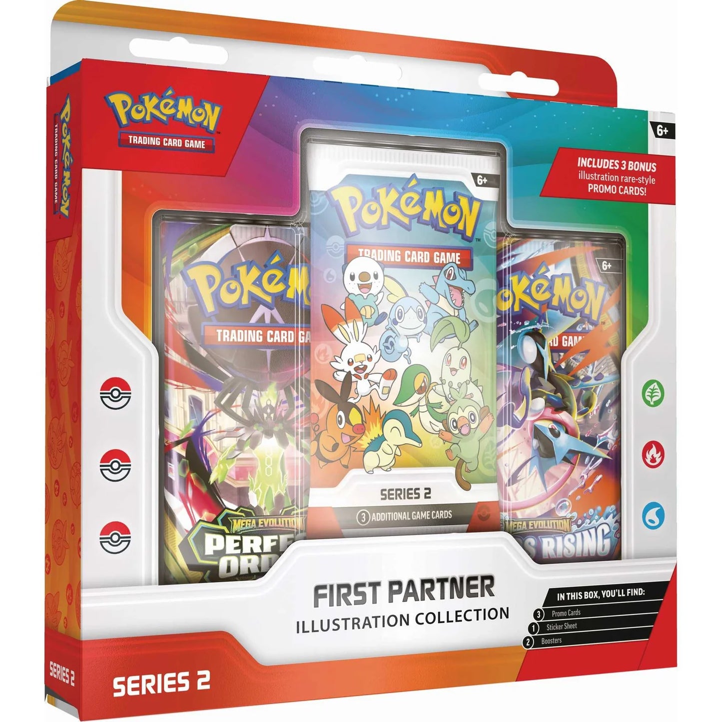 Pokémon, First Partner Illustration Collection - Series 2, New Sealed, ORDER LIMITS APPLY