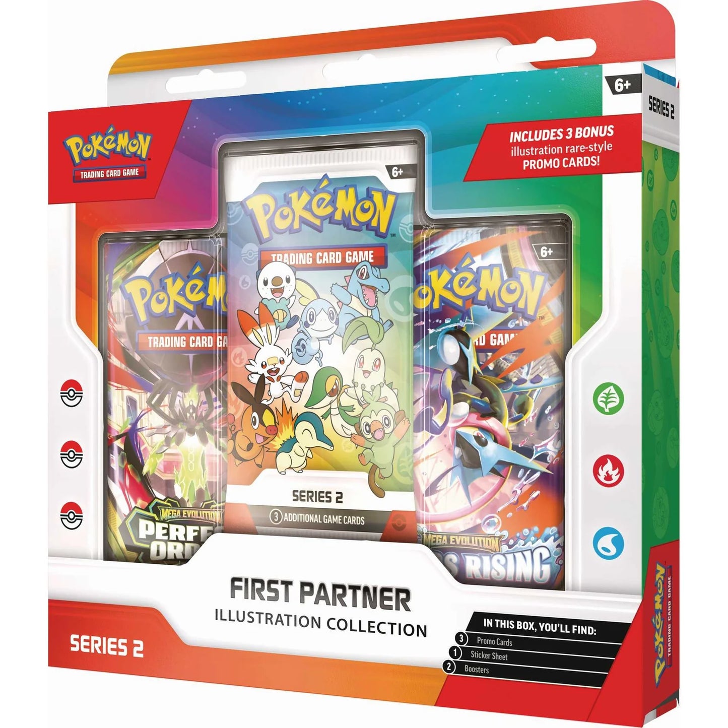 Pokémon, First Partner Illustration Collection - Series 2, New Sealed, ORDER LIMITS APPLY