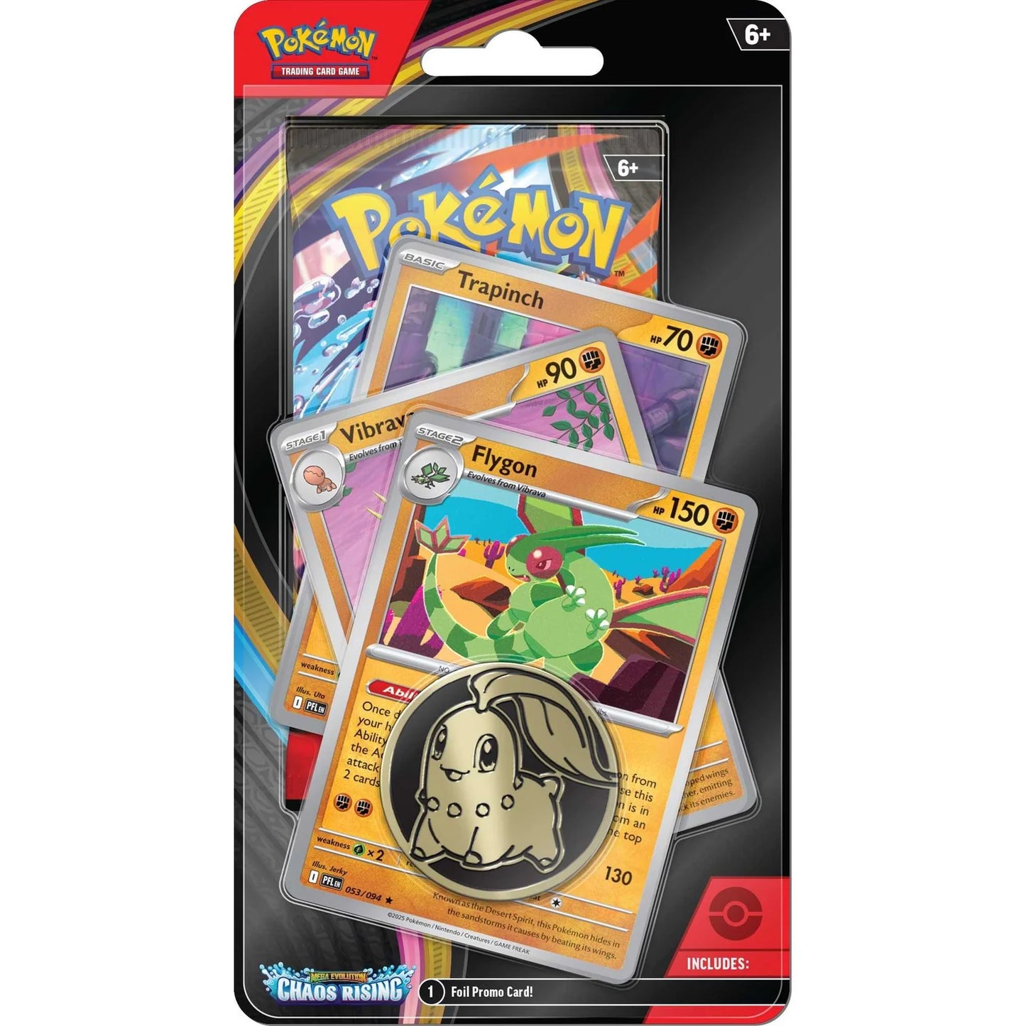 Pokémon, Mega Evolution Chaos Rising, Premium Checklane, New Sealed, ORDER LIMITS APPLY