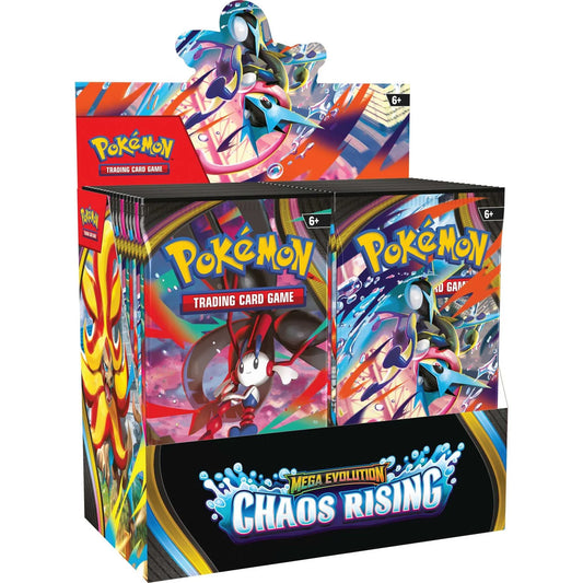 Pokémon, Mega Evolution Chaos Rising, Booster Box, New Sealed, ORDER LIMITS APPLY