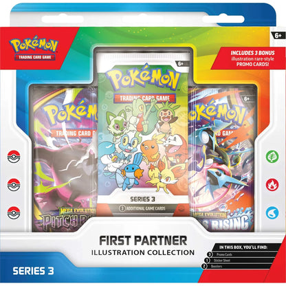 Pokémon, First Partner Illustration Collection - Series 3, New Sealed, ORDER LIMITS APPLY