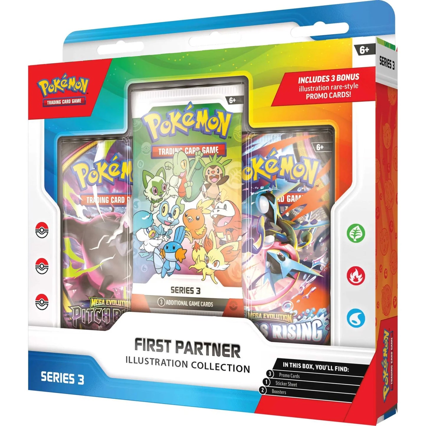 Pokémon, First Partner Illustration Collection - Series 3, New Sealed, ORDER LIMITS APPLY