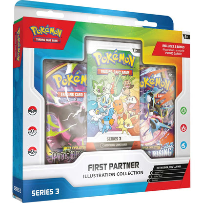 Pokémon, First Partner Illustration Collection - Series 3, New Sealed, ORDER LIMITS APPLY