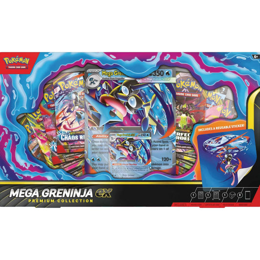 Pokémon, Mega Greninja ex Premium Collection, New Sealed