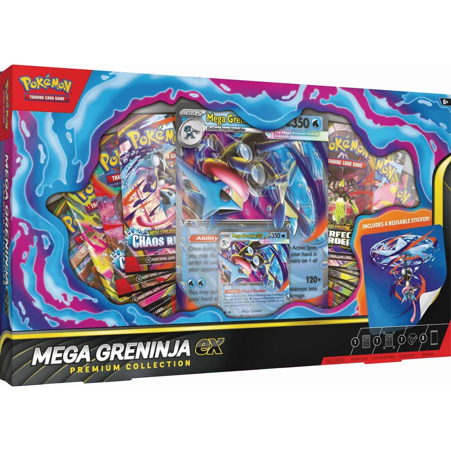 Pokémon, Mega Greninja ex Premium Collection, New Sealed