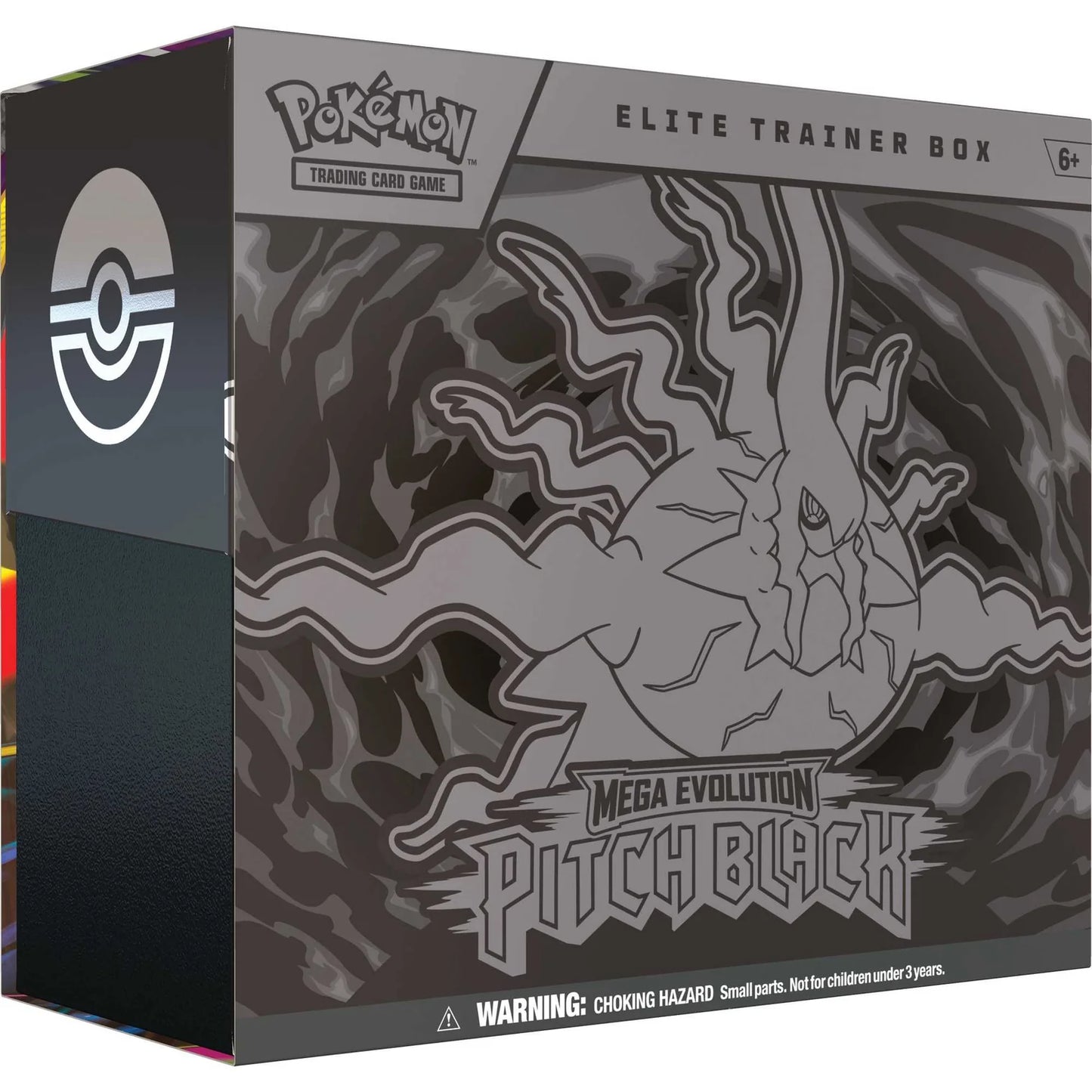 Pokémon, Mega Evolution Pitch Black, Elite Trainer Box, New Sealed, ORDER LIMITS APPLY