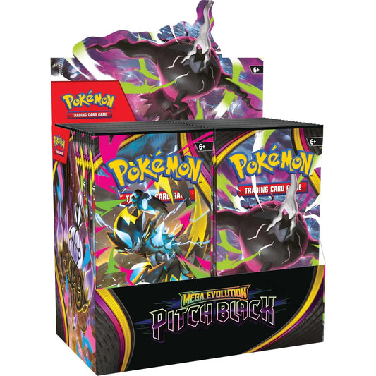 Pokémon, Mega Evolution, Pitch Black, Booster Box, New Sealed, ORDER LIMITS APPLY