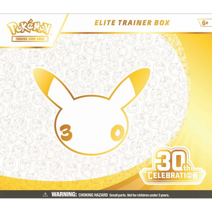 Pokémon, Elite Trainer Box - 30th Celebration, New Sealed - ORDER LIMITS APPLY