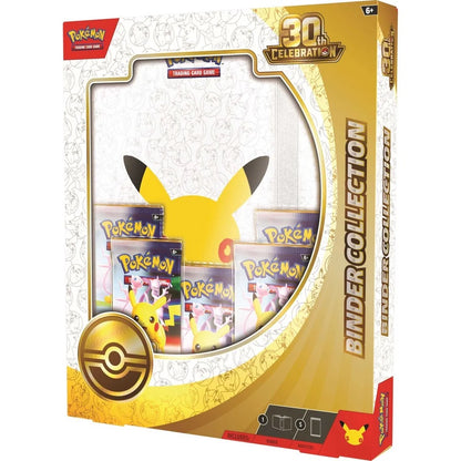 Pokémon, Binder Collection - 30th Celebration, New Sealed - ORDER LIMITS APPLY