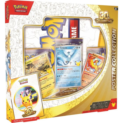 Pokémon, Poster Collection - 30th Celebration, New Sealed - ORDER LIMITS APPLY
