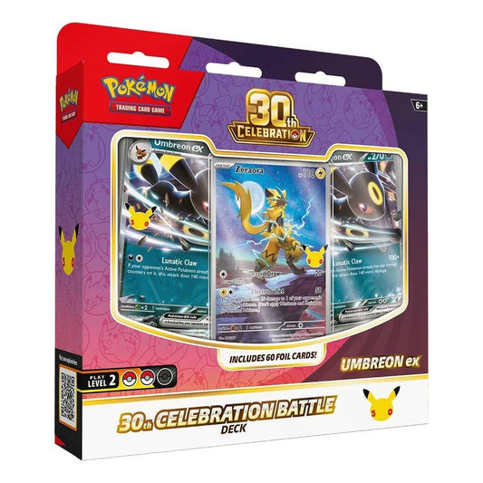 Pokémon, Battle Decks - Umbreon - 30th Celebration, New Sealed - ORDER LIMITS APPLY