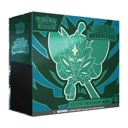 Pokémon, Scarlet & Violet - Twilight Masquerade, Elite Trainer Box, New Sealed