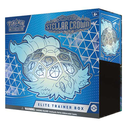 Pokémon, Scarlet & Violet - Stellar Crown, Elite Trainer Box, New Sealed