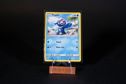 39/149, Popplio, Pokemon, Sun & Moon, Base Set, 2017, Common, Ungraded, English