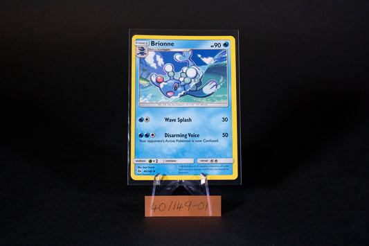 40/149, Brionne, Pokemon, Sun & Moon, Base Set, 2017, Uncommon, Ungraded, English