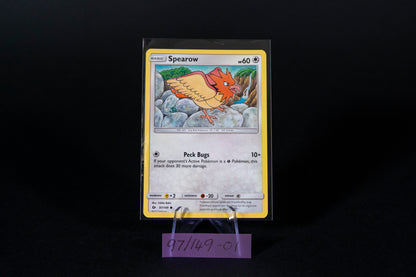 97/149, Spearow, Pokemon, Sun & Moon, Base Set, 2017, Common, Ungraded, English