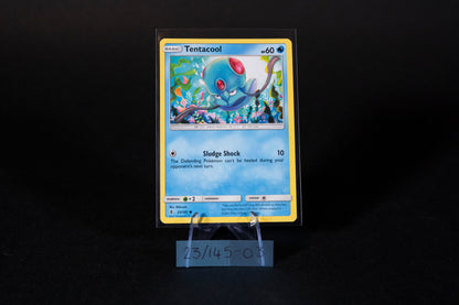 23/145, Tentacool, Pokemon, Sun & Moon, Guardians Rising, 2017, Common, Ungraded, English