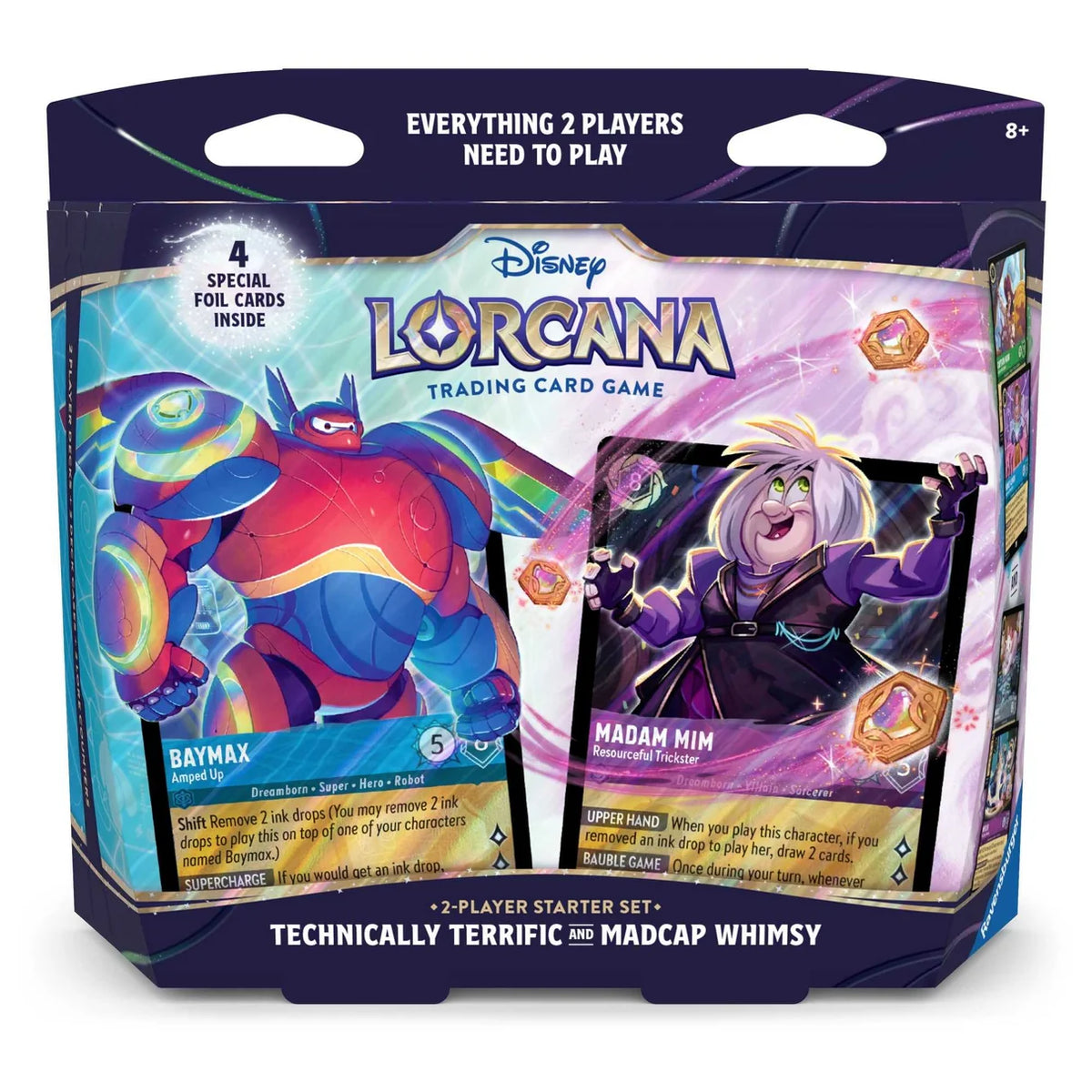Disney Lorcana, Hyperia City Set 14 - 2 Player Starter Deck, New Sealed - ORDER LIMITS APPLY