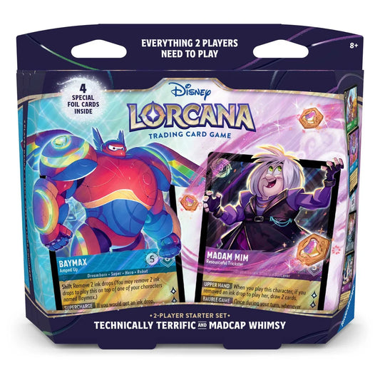 Disney Lorcana, Hyperia City Set 14 - 2 Player Starter Deck, New Sealed - ORDER LIMITS APPLY