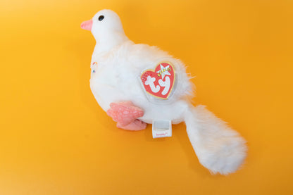 Serenity (Dove - Bird) - TY Beanie Babies - Tag in Protector - Good Condition