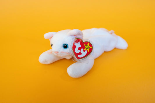 Flip (Kitten, Cat) - TY Beanie Babies - PVC Pellets - Tag in Protector - Excellent Condition